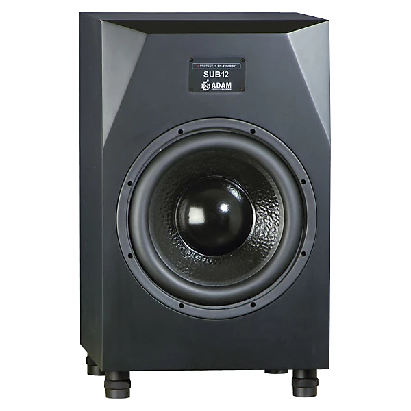 ADAM Audio Sub12 Powered Studio Subwoofer Level 1 Black 605057004001000.gc