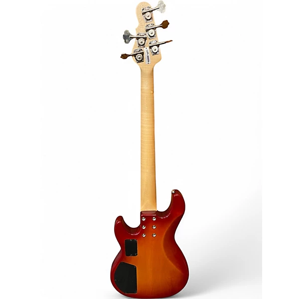 Used 2015 G&L MJ 5 Cherry Burst Electric Bass Guitar