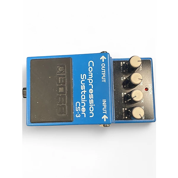 Used BOSS CS3 Compressor Sustainer Effect Pedal