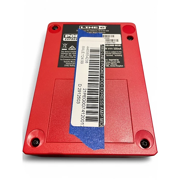 Used Line 6 Pocket Pod Express Amp Modeler Effect Processor