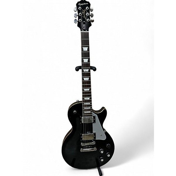 Used Epiphone Limited Edition Les Paul Standard Black Solid Body Electric Guitar