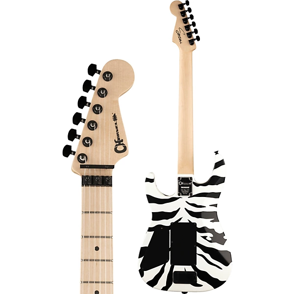 Pro Mod DK Signature Satchel Electric Guitar Satin White Bengal