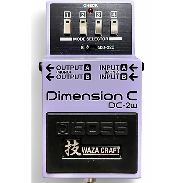 Used BOSS Dimension C DC 2W Effect Pedal