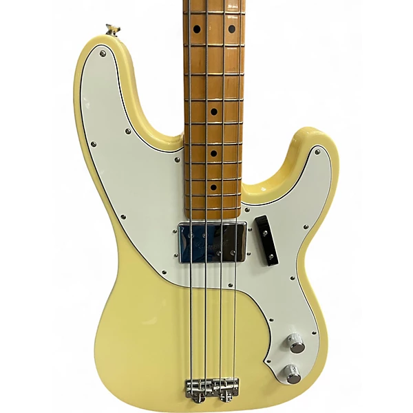 Fender Used Fender Vintera II 70S Telecaster Bass Vintage White Electric Bass Guitar