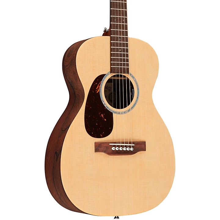 0X2E X Series Left Handed Concert Acoustic Electric Guitar Natural