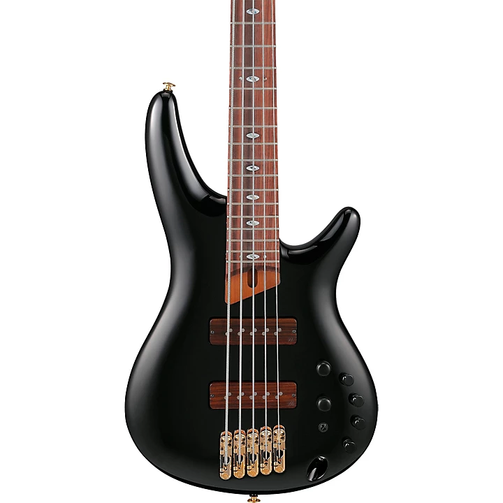 Ibanez Prestige SR3505 5 String Electric Bass Guitar Black