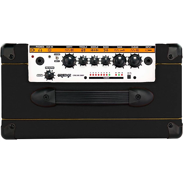 Orange Amplifiers Crush 20RT 20W 1x8 Guitar Combo Amp Level 1 Black J16412004001000.gc