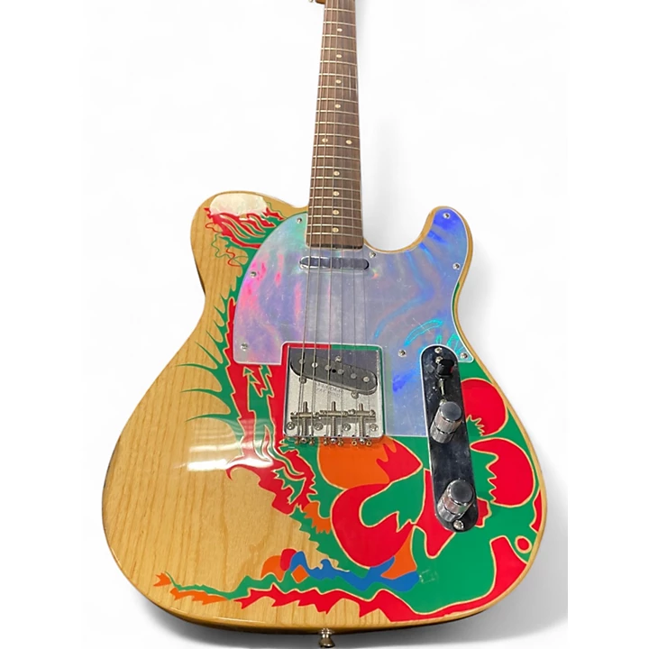 Used Fender Jimmy Page Telecaster Electric Natural Solid Body Electric Guitar