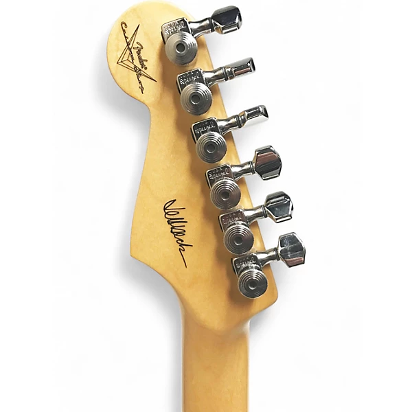 Used Fender Custom Shop Jeff Beck Stratocaster White Solid Body Electric Guitar