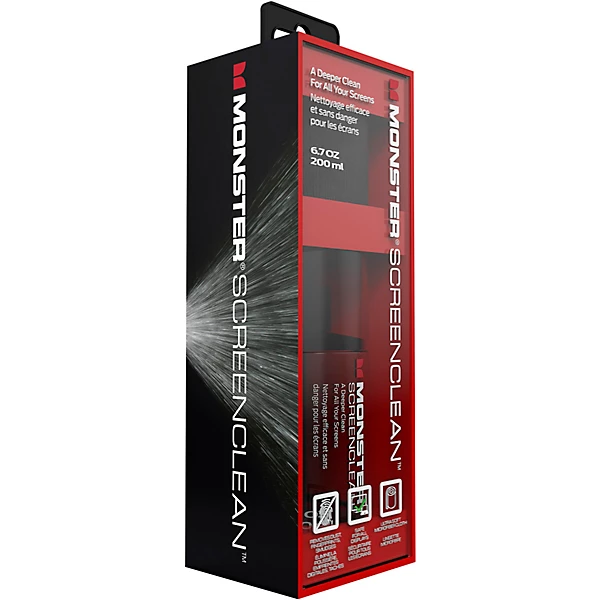 ScreenClean 200ML Bottle Microfiber Cloth