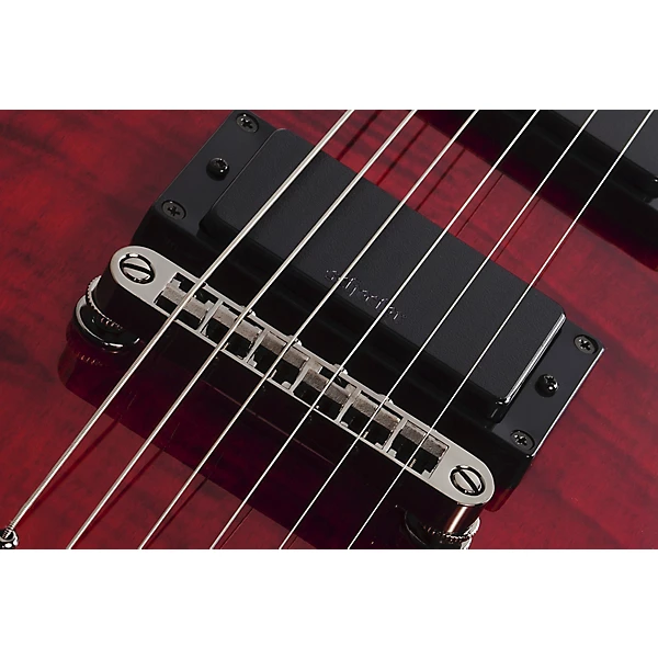 Schecter Guitar Research Demon 6 Electric Guitar Crimson Red Burst