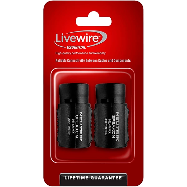 Essential Speakon Female to Speakon Female Coupler 2 Pack