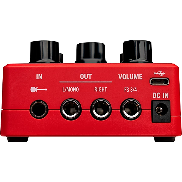 Line 6 POD Express Guitar Effects Pedal Red