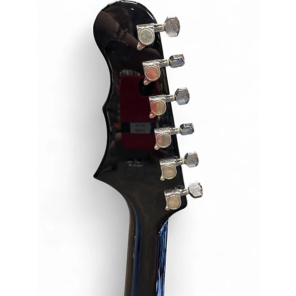 Used Burns BISON Black Solid Body Electric Guitar