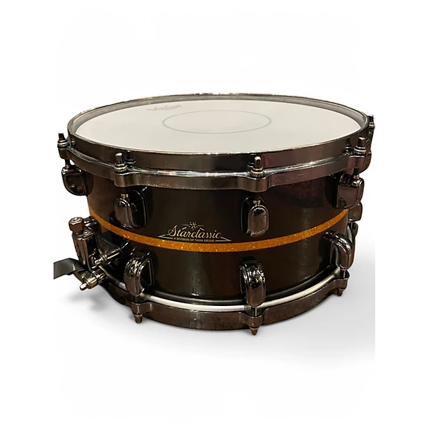 Used TAMA 6.5X14 Starclassic Bubinga Elite Metallic Gray Drum