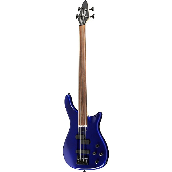 LX200BF Fretless Series III Electric Bass Guitar Metallic Blue