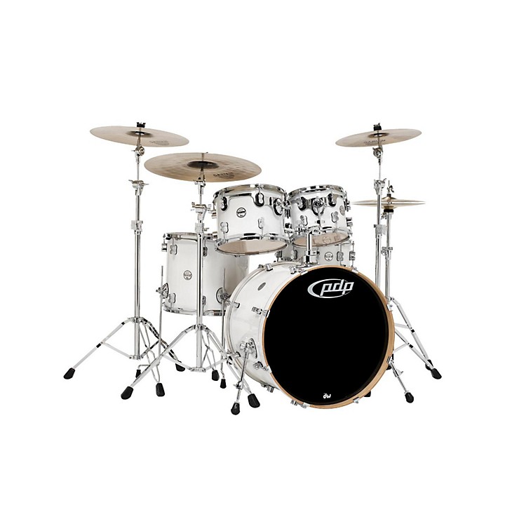 PDP by DW Concept Maple 5 Piece Shell Pack Level 1 Pearlescent White H95564004002000.gc