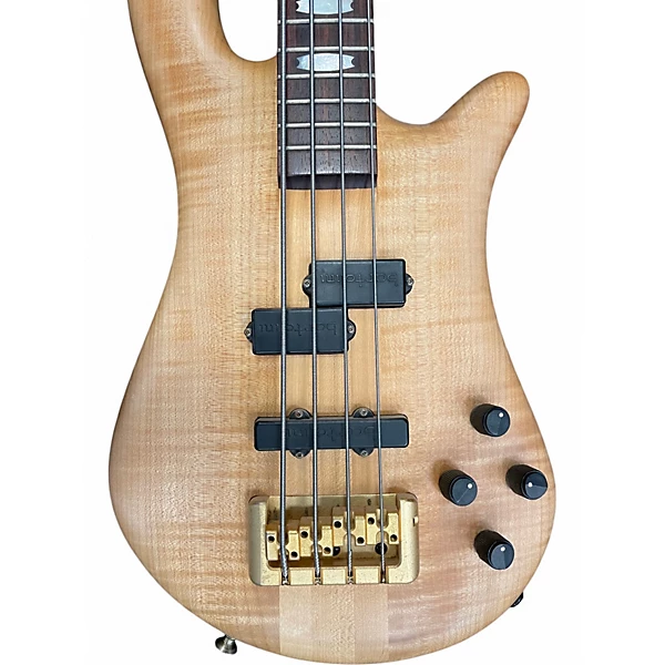 Used Spector Euro4 LT Natural Electric Bass Guitar