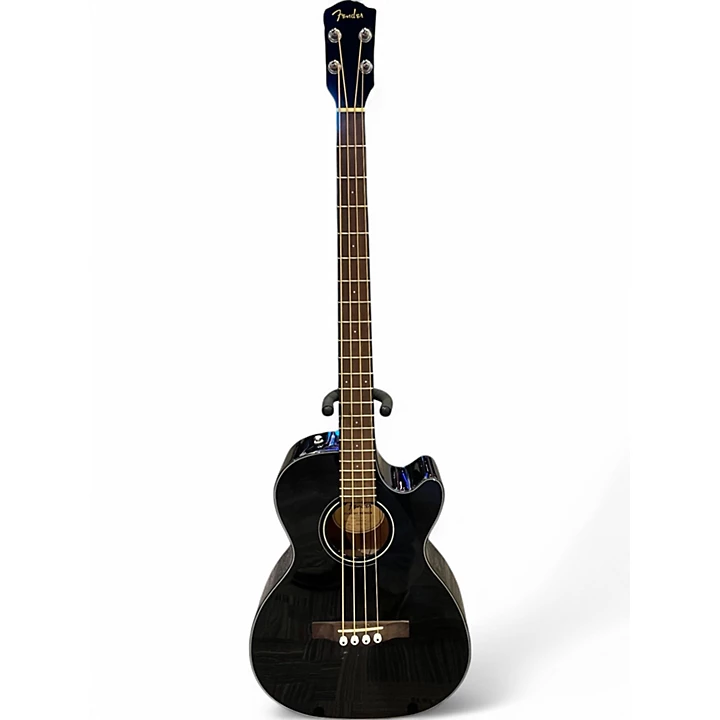 Fender Used Fender CB 60SCE Black Acoustic Bass Guitar