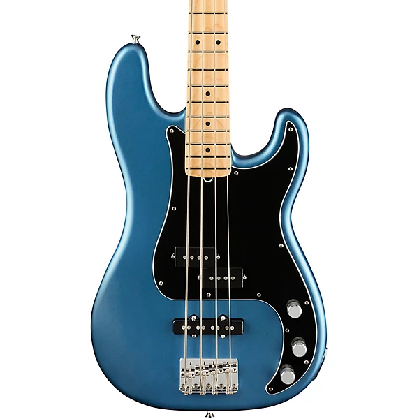 Fender American Performer Precision Bass Maple Fingerboard Satin Lake Placid Blue