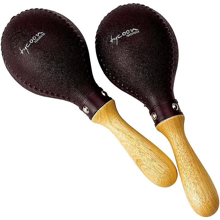 Black Plastic Maracas