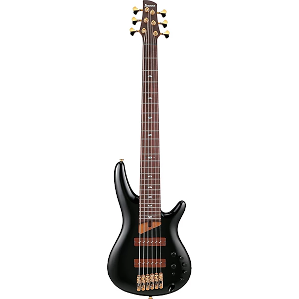 Ibanez Prestige SR3506 6 String Electric Bass Guitar Black