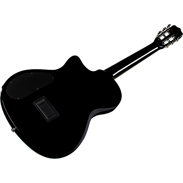 Cordoba Stage Nylon String Electric Guitar Black Burst