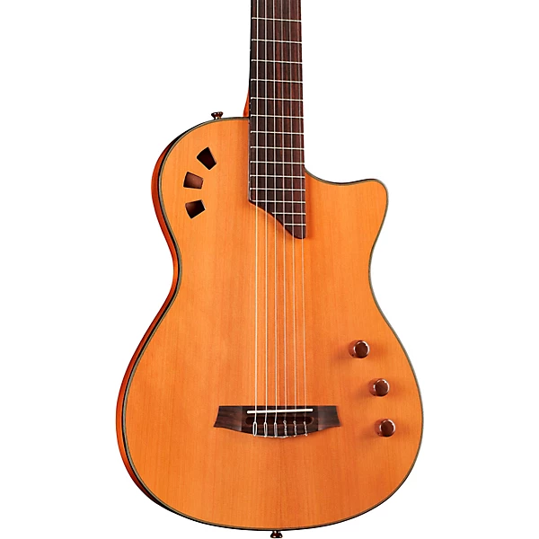 Stage Traditional CD Nylon String Electric Guitar Natural