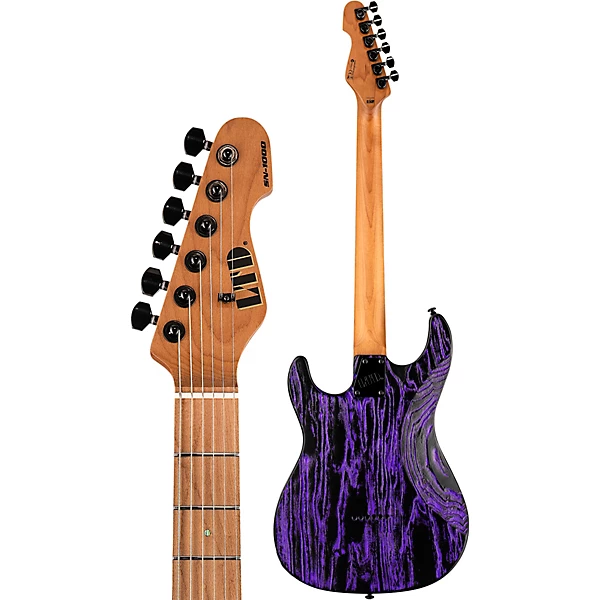 LTD SN 1000HT Electric Guitar Purple Blast Black Pickguard