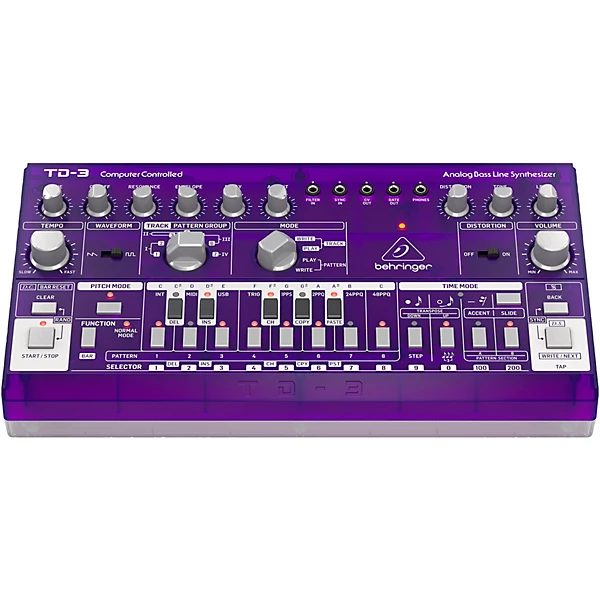 TD 3 GP Analog Bass Line Synthesizer Purple