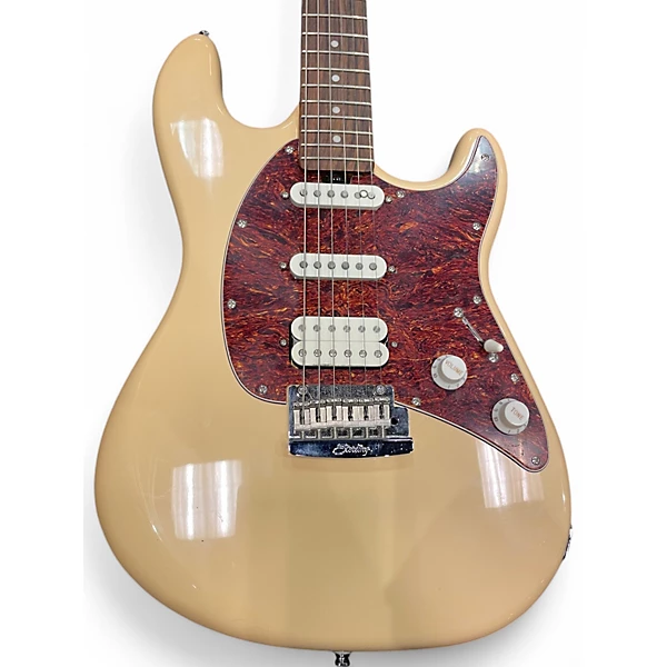Sterling by Music Man Used Sterling by Music Man Cutlass Vintage Cream Solid Body Electric Guitar