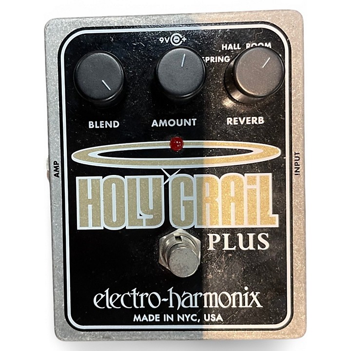 Used Electro Harmonix Holy Grail Plus Reverb Effect Pedal