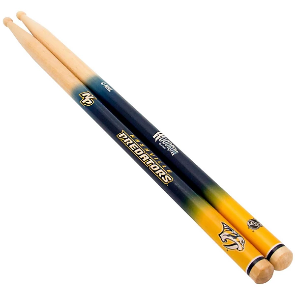 NHL Collectible Drum Sticks Nashville Predators 5A