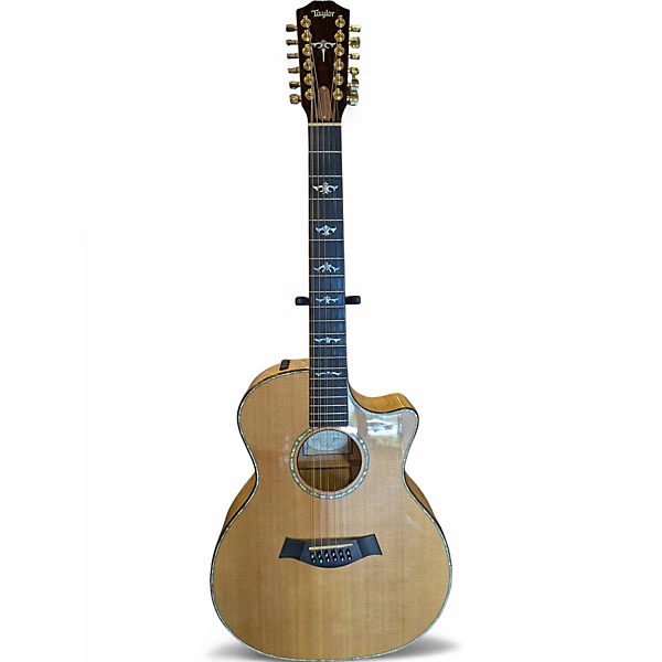 Used 2003 Taylor 954ceL2 Natural 12 String Acoustic Electric Guitar