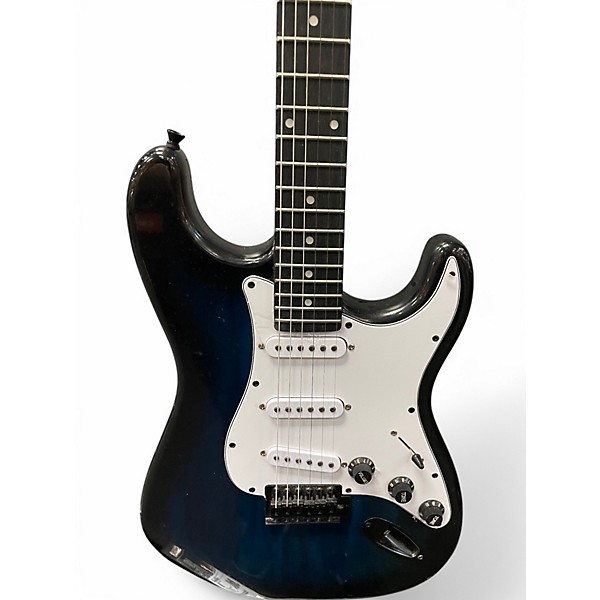 Used Lyxpro double cut black Solid Body Electric Guitar