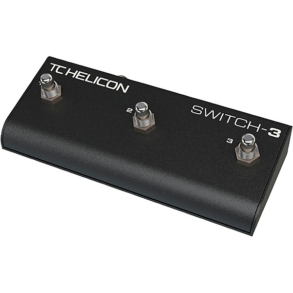 TC Helicon SWITCH 3 3 Button Footswitch