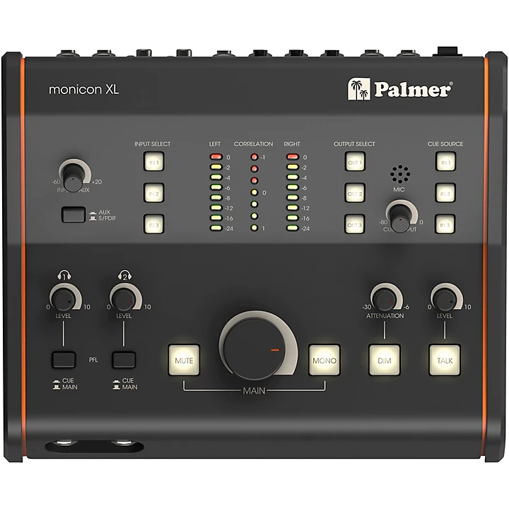 Palmer Audio MONICON XL Active Studio Monitor Controller Level 1 L77043004000000.gc