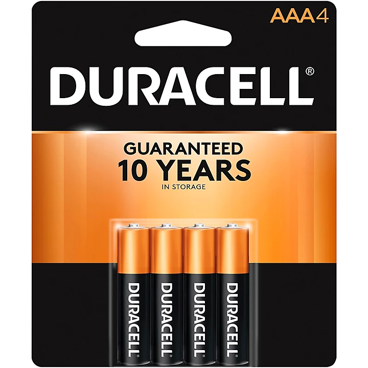 AAA Batteries 4 Pack