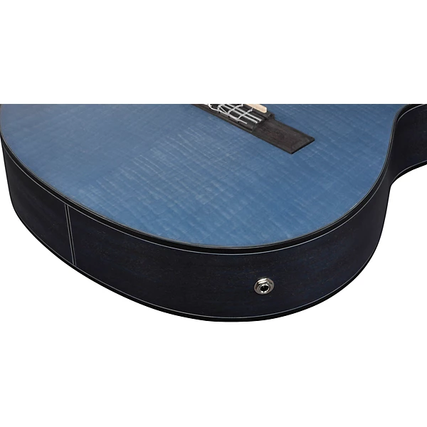 GA5MHTCE Classical Nylon String Acoustic Electric Guitar Blue Berry