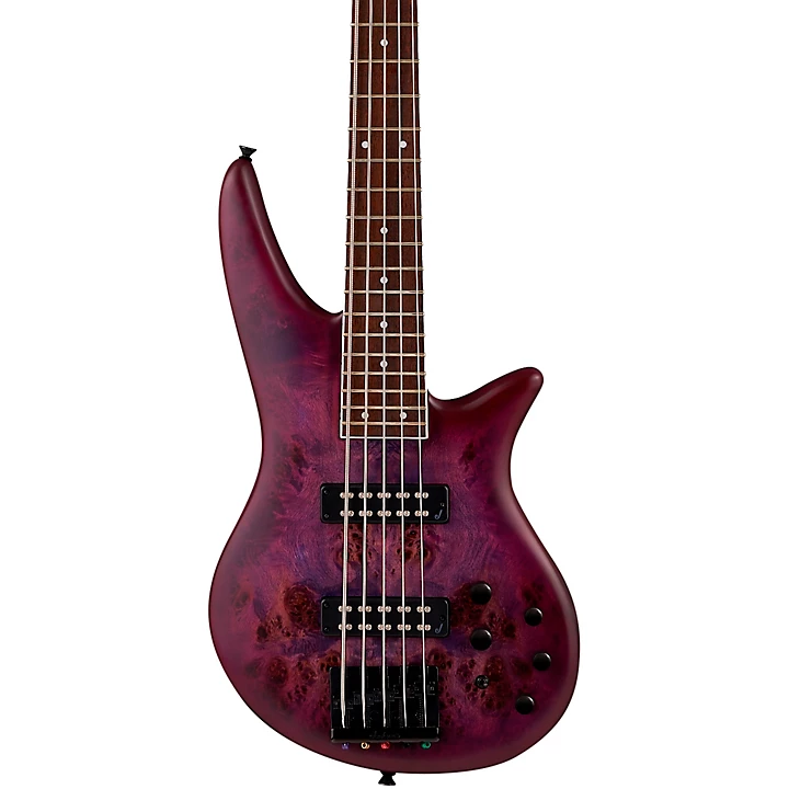 X Series Spectra Bass SBXP V Transparent Purple Burst