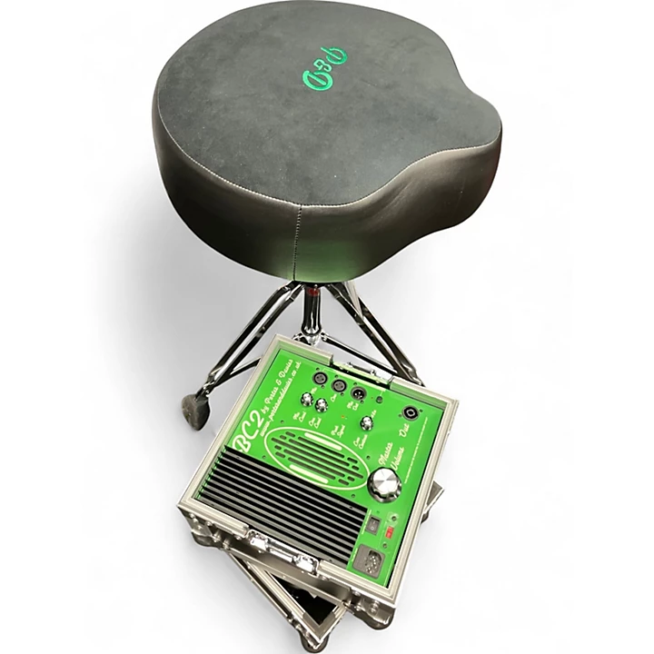 Potter Davies Used Potter Davies BC2 TACTILE DRUM MONITOR WITH SADDLE THRONE TOP Drum Throne.gc