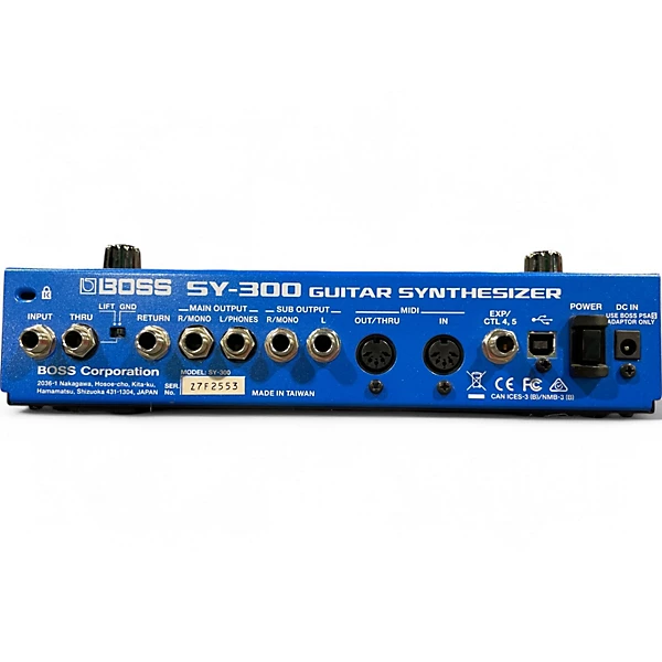 Used BOSS SY300 Guitar Synthesizer Effect Pedal