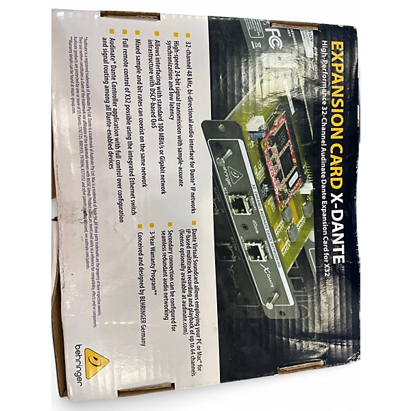 Behringer Used Behringer X DANTE Audio Converter.gc