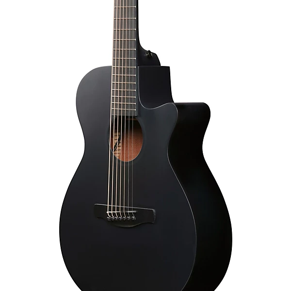 Ibanez AEG721 7 String Grand Concert Acoustic Electric Guitar Blackout Flat