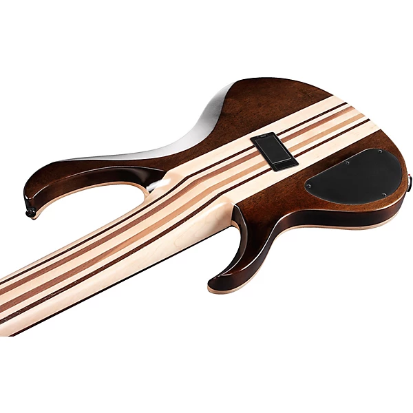 Ibanez BTB7MS 7 String Multi Scale Electric Bass Guitar Natural Mocha Low Gloss