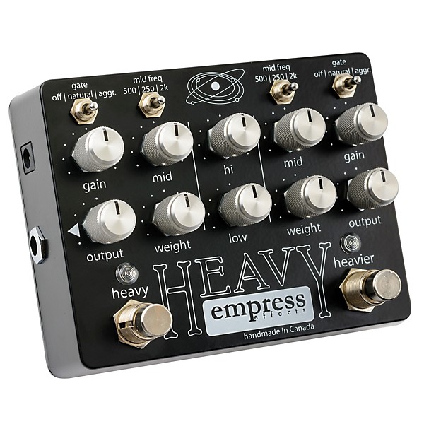 Heavy Dual Channel Distortion Guitar Effects Pedal