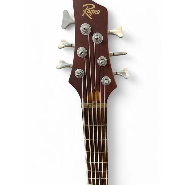 Rogue Used Rogue LX406 Natural Brown Electric Bass Guitar.gc