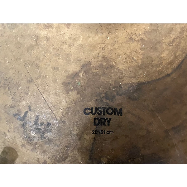 Zildjian Used Zildjian 20in K Custom Dry Ride Cymbal