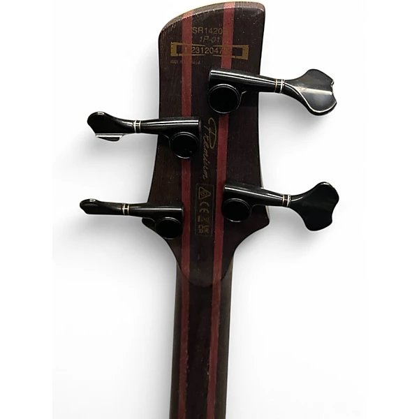 Ibanez Used Ibanez SR1420B GREEN LOW GLOSS Electric Bass Guitar.gc