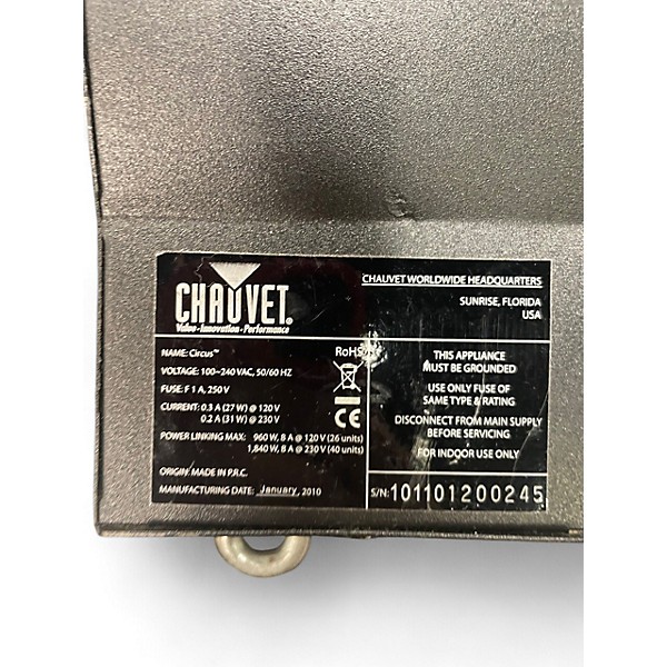 CHAUVET DJ Used CHAUVET DJ CIRCUS Intelligent Lighting.gc